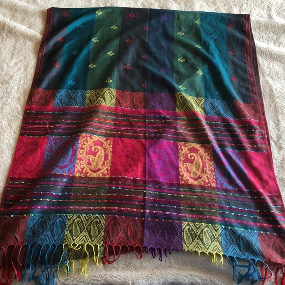Multicolored scarf - Picture 4 of 4